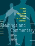 Ethical and Regulatory Aspects Of Clinical Research
